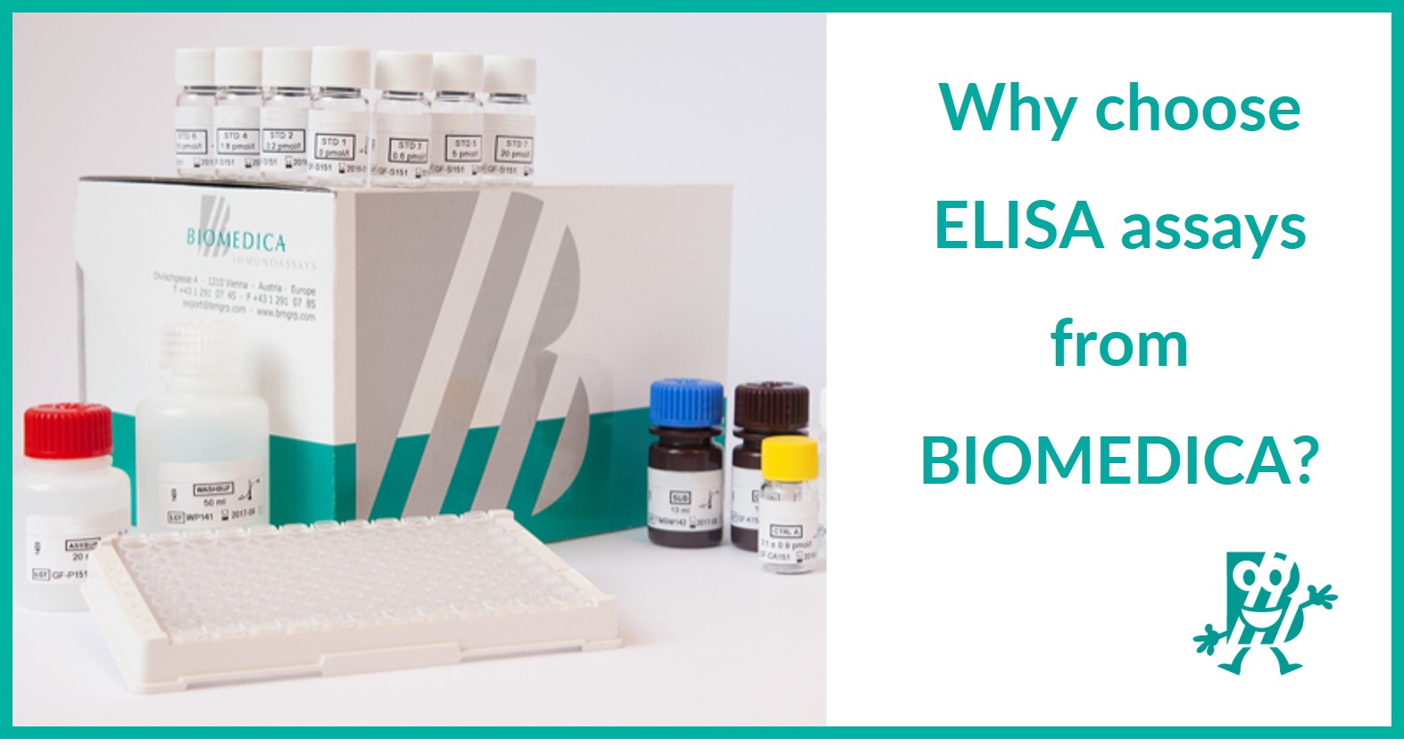 Why choose ELISA assays from Biomedica? Biomedica